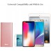 Portable Charger, BONAI 20000mAh Power Bank, 4-Port Output Aluminum Polymer Portable Battery Charger, 4.0A Max Input Compatible with iPhone 11 XR 8 7 6s Galaxy S20 S8 -Rose Gold Portable Charger, BONAI 20000mAh Power Bank, 4-Port Output Aluminum Polymer Portable Battery Charger, 4.0A Max Input Compatible with iPhone 11 XR 8 7 6s Galaxy S20 S8 -Rose Gold