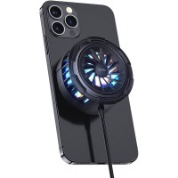 BENKS Magnetic Wireless Charger Cooler Radiator for iPhone 13 & 12 Series, Fast Wireless Charging Cooling Fan for Game Heat Dissipation, Magsaf-e Wireless Charging Station for iPhone 13/12 Accessories BENKS Magnetic Wireless Charger Cooler Radiator for iPhone 13 & 12 Series, Fast Wireless Charging Cooling Fan for Game Heat Dissipation, Magsaf-e Wireless Charging Station for iPhone 13/12 Accessories